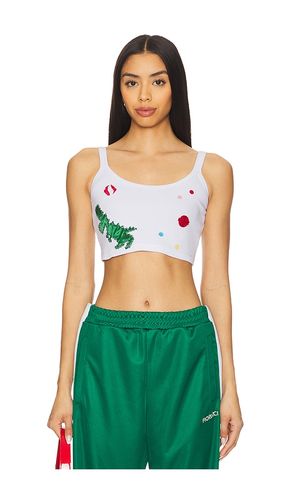 Multipatch Dinosaur Cropped Tank Top in . Size M, S, XS - FIORUCCI - Modalova