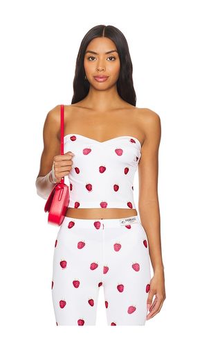 Raspberry Print Bustier Top in . Size XS - FIORUCCI - Modalova