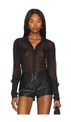 Balloon Sleeve Heart Bodysuit in . Taglia M, S, XL, XS - FIORUCCI - Modalova