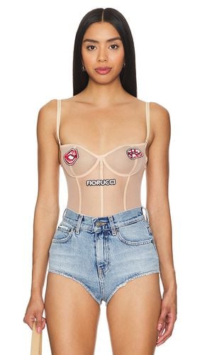 Tulle Body Suit in . - size L (also in M, S, XL, XS) - FIORUCCI - Modalova