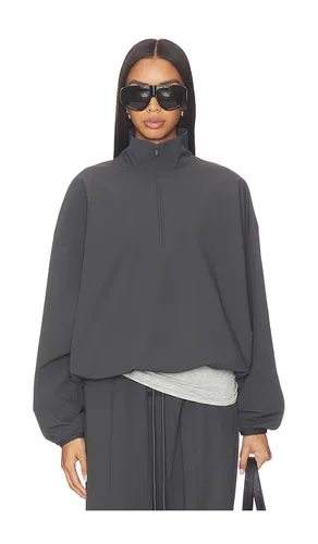 Half Zip Pullover Sweatshirt in Grey. - size L (also in XL) - Fear of God ESSENTIALS - Modalova