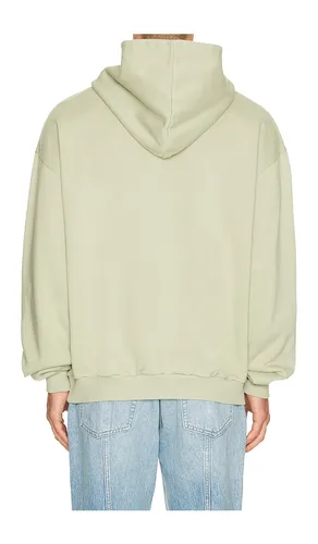 Boxy Embroidered Hoodie in Sage. - size S (also in L, XL/1X) - Filling Pieces - Modalova