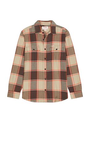 Vintage Flannel Work Shirt in Brown. - size L (also in M, XL/1X) - Filson - Modalova