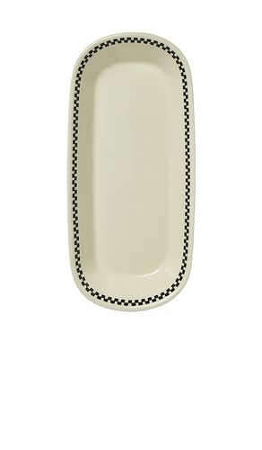 Checkerboard celery tray en color crema talla all - Fish's Eddy - Modalova