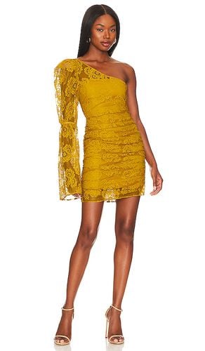 Tiana Mini Dress in Mustard. - size S (also in XS) - For Love & Lemons - Modalova