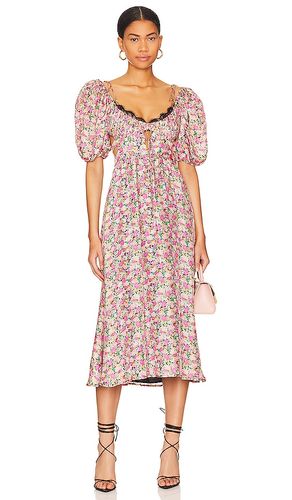 Isadora Midi Dress in Pink. - size 2X (also in S, XS) - For Love & Lemons - Modalova
