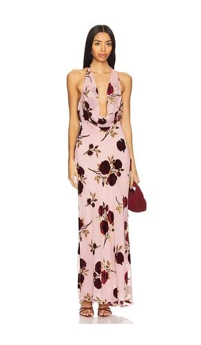 Velvet Halter Maxi Dress in . - size M (also in S, XS) - For Love & Lemons - Modalova