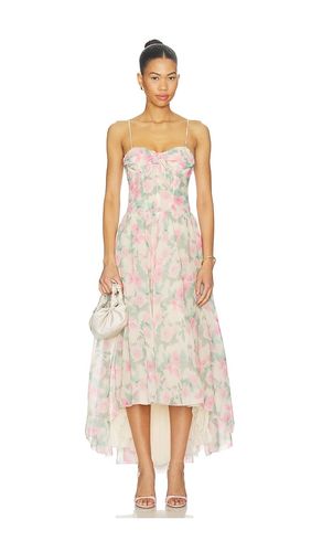 Satin Burnout Maxi Dress in . Size L. Also in M, S, XS - For Love & Lemons - Modalova