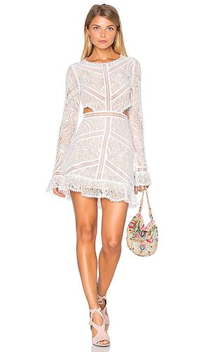 Vestido cutout emerie en color talla S en - White. Talla S (también en XL) - For Love & Lemons - Modalova