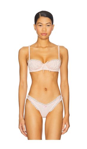 Petal Gingham Underwire Bra in . - size S (also in XL) - For Love & Lemons - Modalova