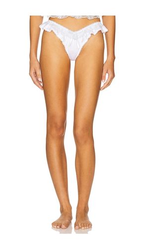 Sweetheart Ruffle Thong Panty in . - size L (also in M, S, XL, XS) - For Love & Lemons - Modalova