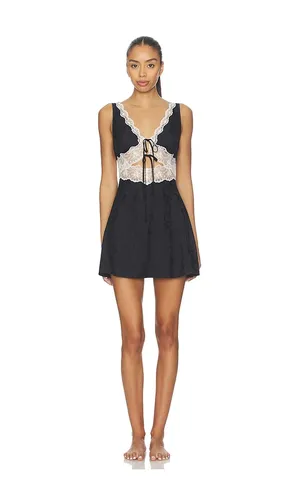 Bluebird Jacquard Mini Slip in . - size L (also in XL) - For Love & Lemons - Modalova