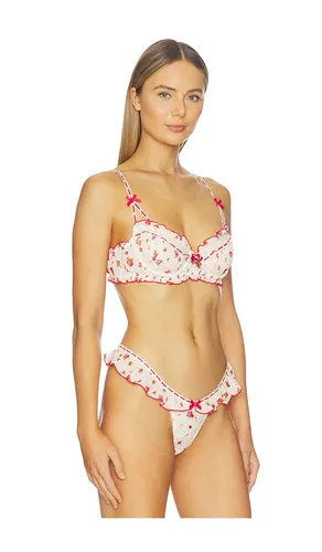 Leah Underwire Bra in Cream. - size L (also in M, S) - For Love & Lemons - Modalova
