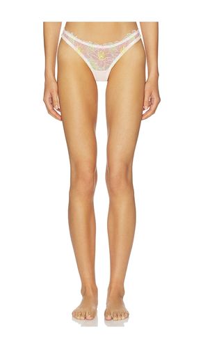 Blush Hibiscus Thong Panty in . - size M (also in L, XL) - For Love & Lemons - Modalova