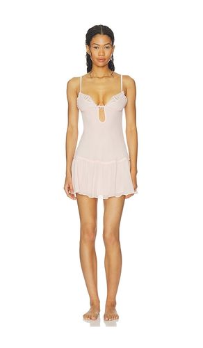 Beaded Seashell Slip Dress in . - size L (also in M, S, XL) - For Love & Lemons - Modalova