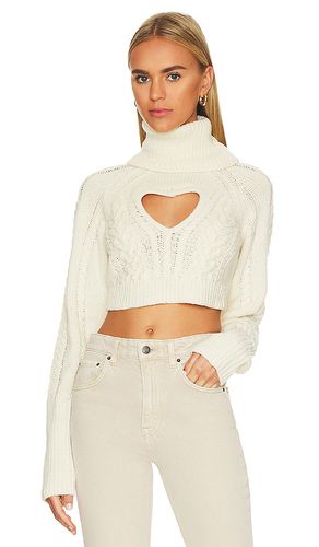 Vera Cropped Cut Out Sweater in . Size 1X - For Love & Lemons - Modalova