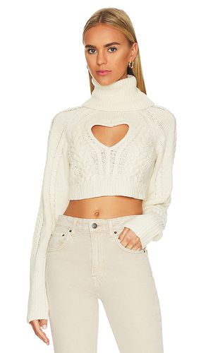 Vera Cropped Cut Out Sweater in . Taglia 1X - For Love & Lemons - Modalova