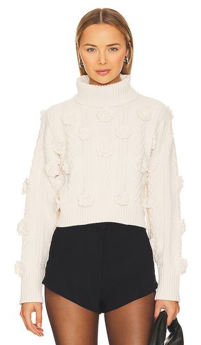 Martina Cropped Sweater in . Taglia XS - For Love & Lemons - Modalova