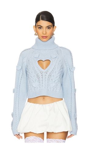 Rebecca Heart Sweater in Baby . - size M (also in S) - For Love & Lemons - Modalova