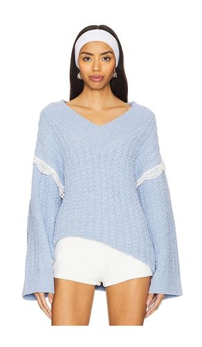 Tierra Oversized V-Neck Sweater in . Size M, S, XL, XS - For Love & Lemons - Modalova