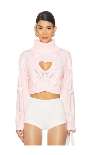 Jersey rebecca en color talla M en - Pink. Talla M (también en L, S, XS) - For Love & Lemons - Modalova