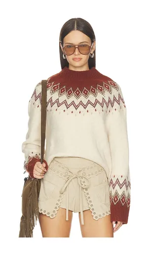 Fair Isle Sweater in . Size L. Also in M, S, XL, XS - For Love & Lemons - Modalova
