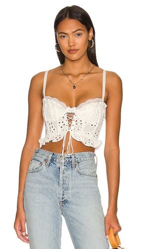 Sadie Corset Crop Top in . - size L (also in M, XL, XS) - For Love & Lemons - Modalova