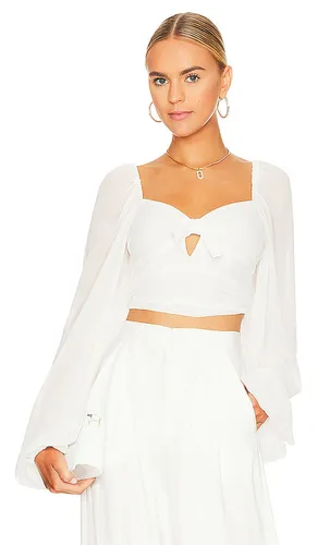 Trisha Crop Top in . - size S (also in XS) - For Love & Lemons - Modalova