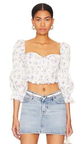 Leslie Blouse in White. - size 1X (also in 2X, XL) - For Love & Lemons - Modalova