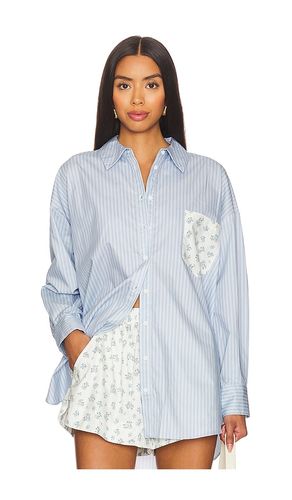 Tamren Button-up Shirt in . Size L, XL - For Love & Lemons - Modalova