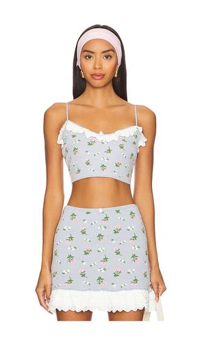 Amalia Knit Crop Top in . - size L (also in M, S, XS) - For Love & Lemons - Modalova