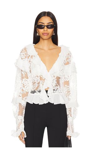 Holiday Lace Long Sleeve Top in . Taglia M, S, XL, XS - For Love & Lemons - Modalova