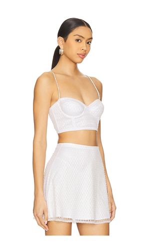 Glitter Grid Bustier Top in . Size S. Also in XS, M, XL - For Love & Lemons - Modalova