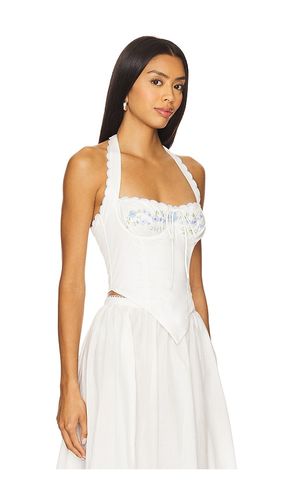 BUSTIER-OBERTEIL AUS POPELINE TEA TIME in . Größe S. Also in L - For Love & Lemons - Modalova