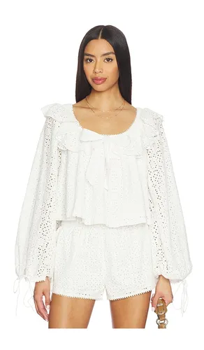 Willa Eyelet Top in . Size L. Also in M, S, XS - For Love & Lemons - Modalova