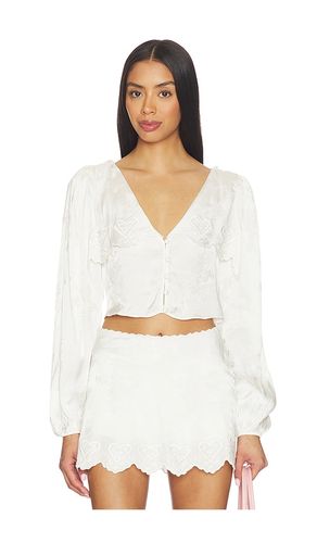 Locked Hearts Top in . Taglia L. Also in M, S - For Love & Lemons - Modalova