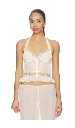Gilded Lace Bustier in . Size M. Also in L, S, XL - For Love & Lemons - Modalova