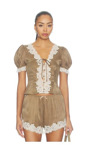 Luna Top in . Size L. Also in M, S, XS - For Love & Lemons - Modalova