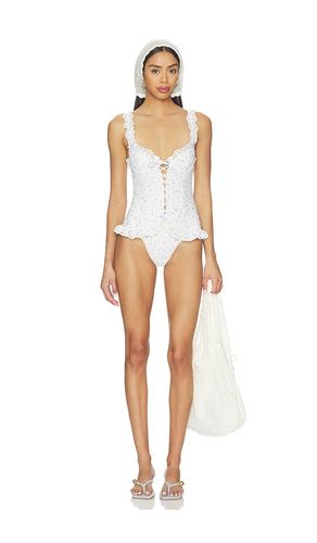 Daisy One Piece Swimsuit in Cream. - size S (also in XS) - For Love & Lemons - Modalova