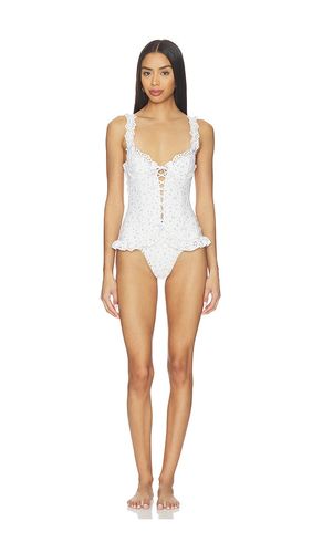 Daisy One Piece Swimsuit in Cream. - size S (also in XS) - For Love & Lemons - Modalova