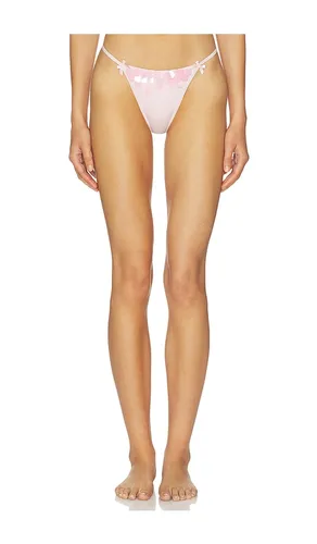 Louise Bikini Bottom in Blush. - size L (also in M, S, XL, XS) - For Love & Lemons - Modalova