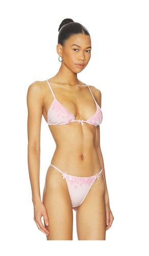 Louise Bikini Top in Blush. - size L (also in M, S, XL, XS) - For Love & Lemons - Modalova