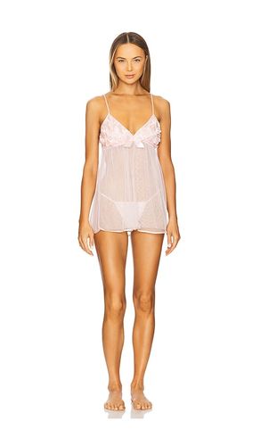 Bellflower Camidoll With Thong in Blush. - size M (also in L, XL) - Flora Nikrooz - Modalova