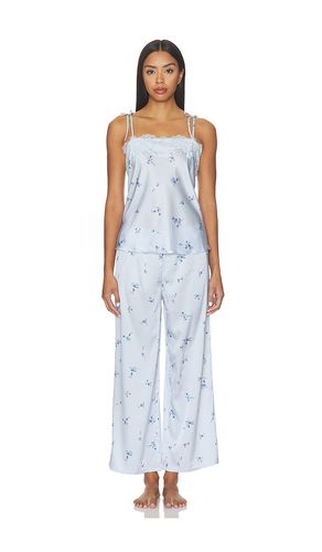 Celeste Printed Stretch Charm Cami And Pant Set With Lace in . - size M (also in S) - Flora Nikrooz - Modalova