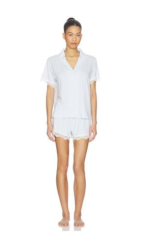 Luna Notch Pajama Set in Baby . - size M (also in XS) - Flora Nikrooz - Modalova