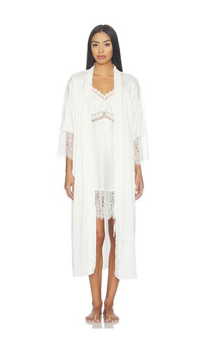 Skyler Solid Stretch Charm Robe in . - size XS (also in S, M, L) - Flora Nikrooz - Modalova