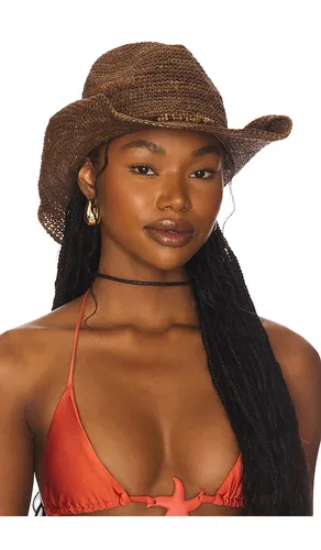 Florabella Lai Cowboy Hat in Brown - florabella - Modalova