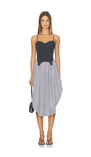 KLEID COLORBLOCK CUPPED MIDI in . Größe 0. Also in 2, 4, 6 - fleur du mal - Modalova