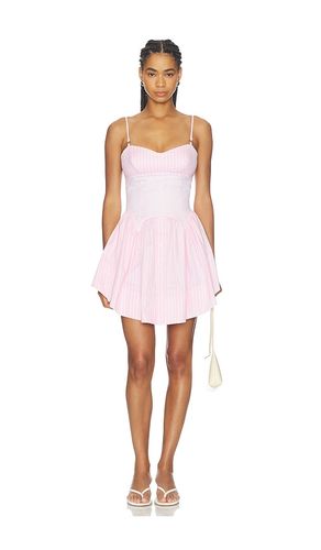 Short Button-up Garter Dress in . Taglia L. Also in M, S - fleur du mal - Modalova