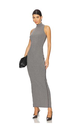 Rib Racer Maxi Dress in Grey. - size L (also in M, S, XS) - fleur du mal - Modalova